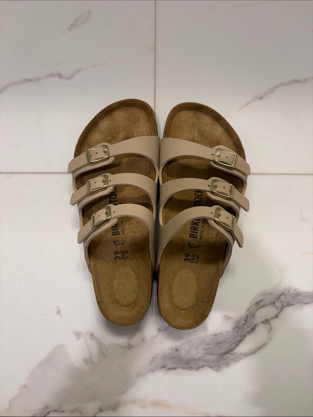 Brand new Birkenstock Women's Florida Triple Strap Sandal